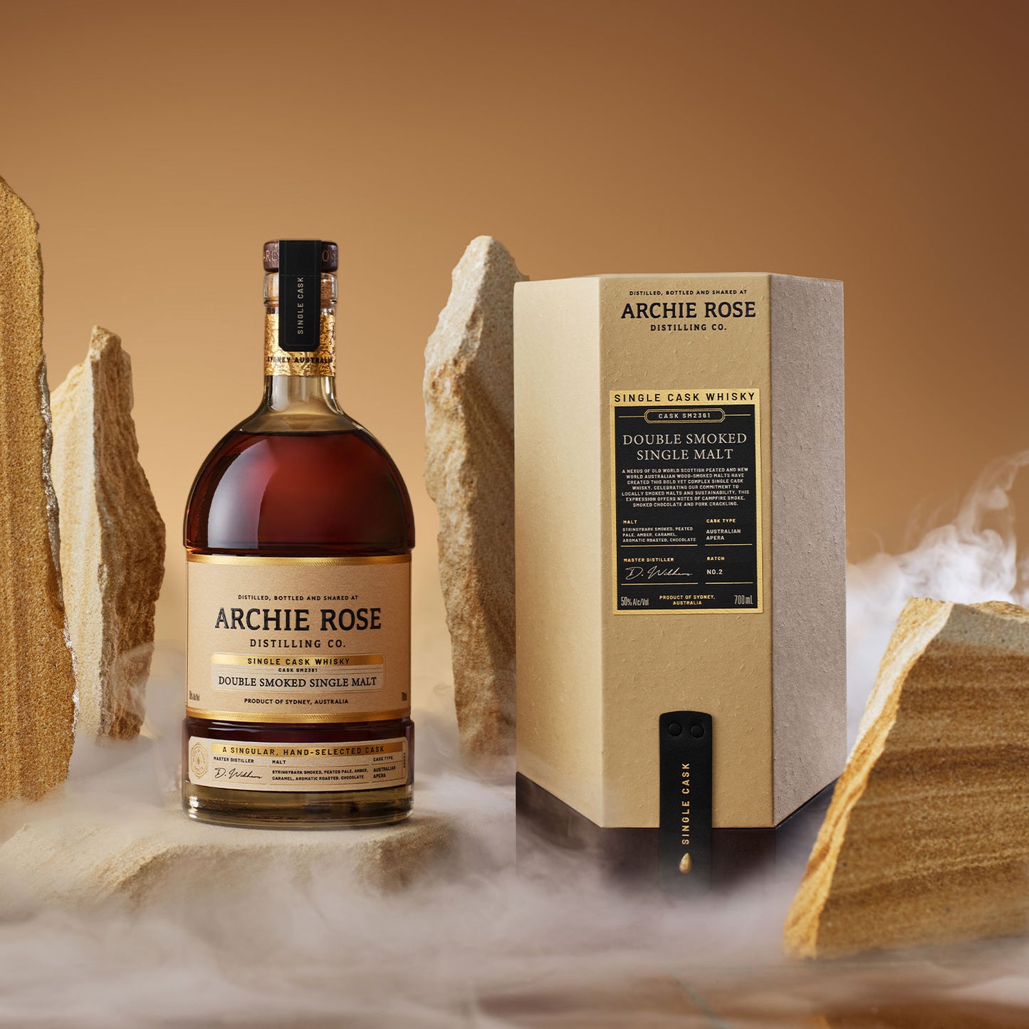 Single Cask Whisky Batch No.2 SM2361: Double Smoked Single Malt
