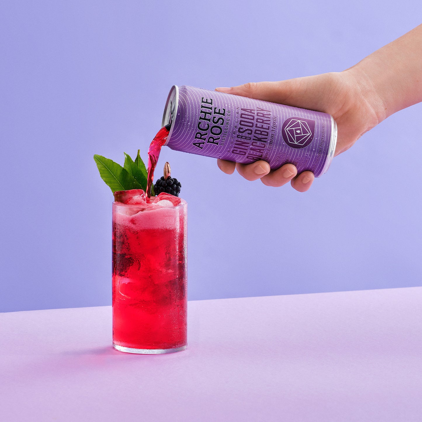 Gin & Blackberry With Native Lemon Myrtle - 24x330ml Case