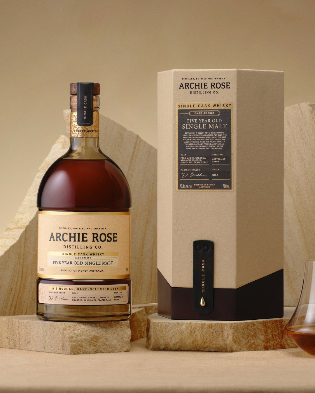 Single Cask Whisky Batch No.4 SM2689: Five Year Old Single Malt