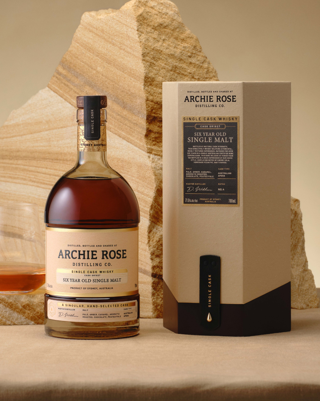 Single Cask Whisky Batch No.4 SM1827: Six Year Old Single Malt
