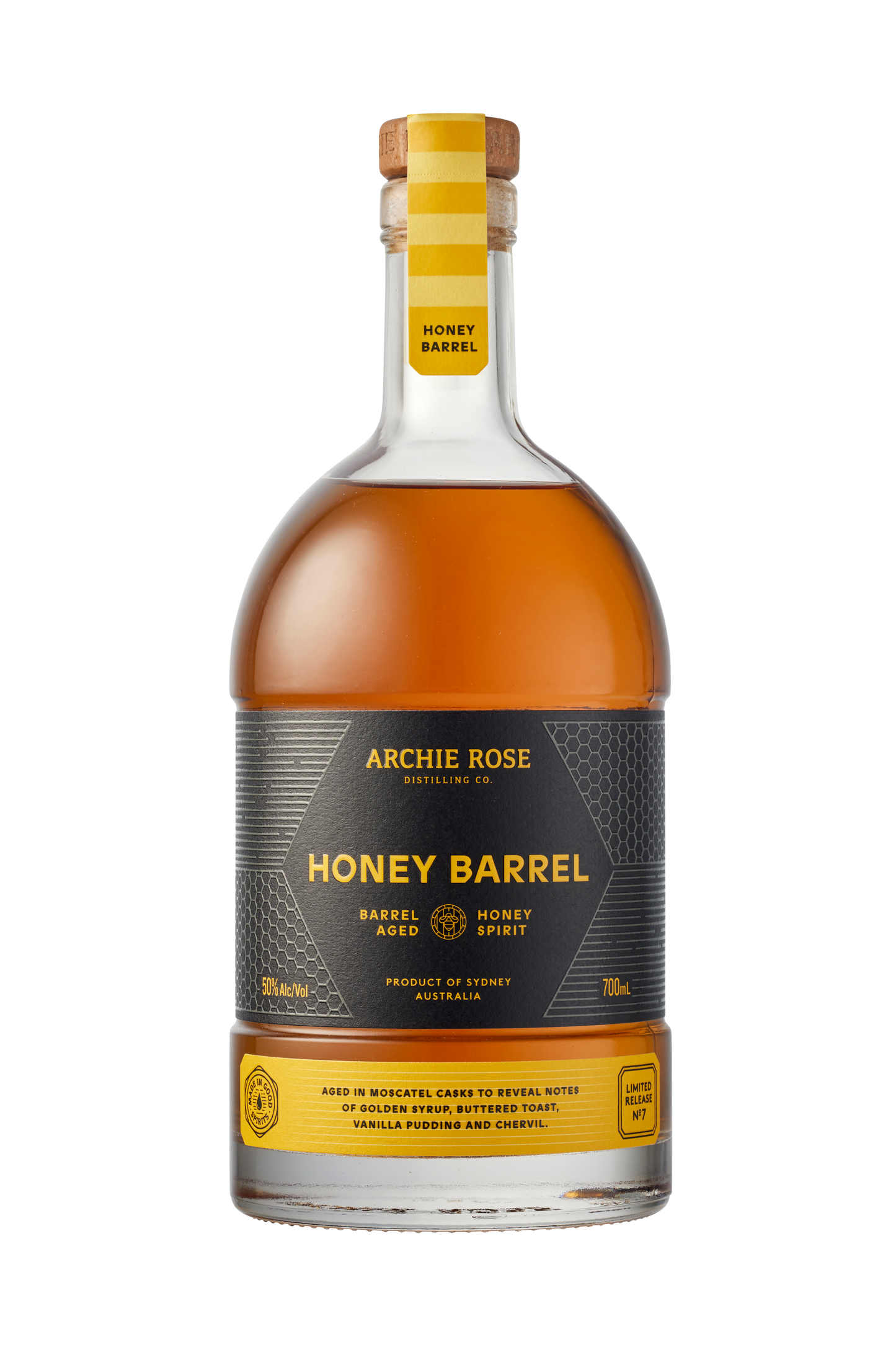 Honey Barrel; Barrel Aged Honey Spirit