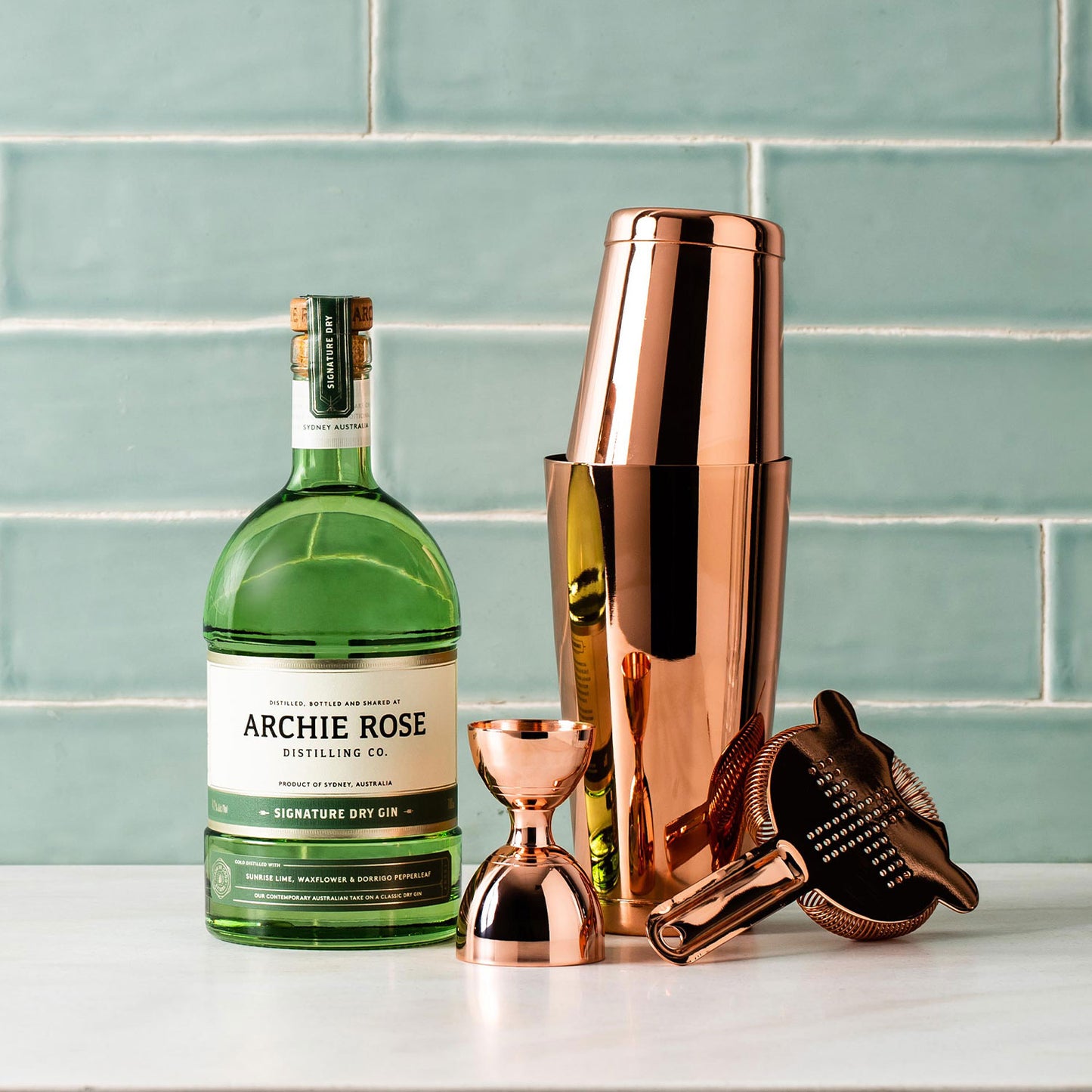 Copper Cocktail Set - Gin