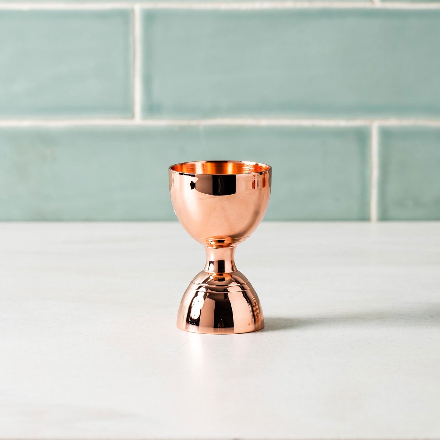 Graduated Copper Bell Jigger