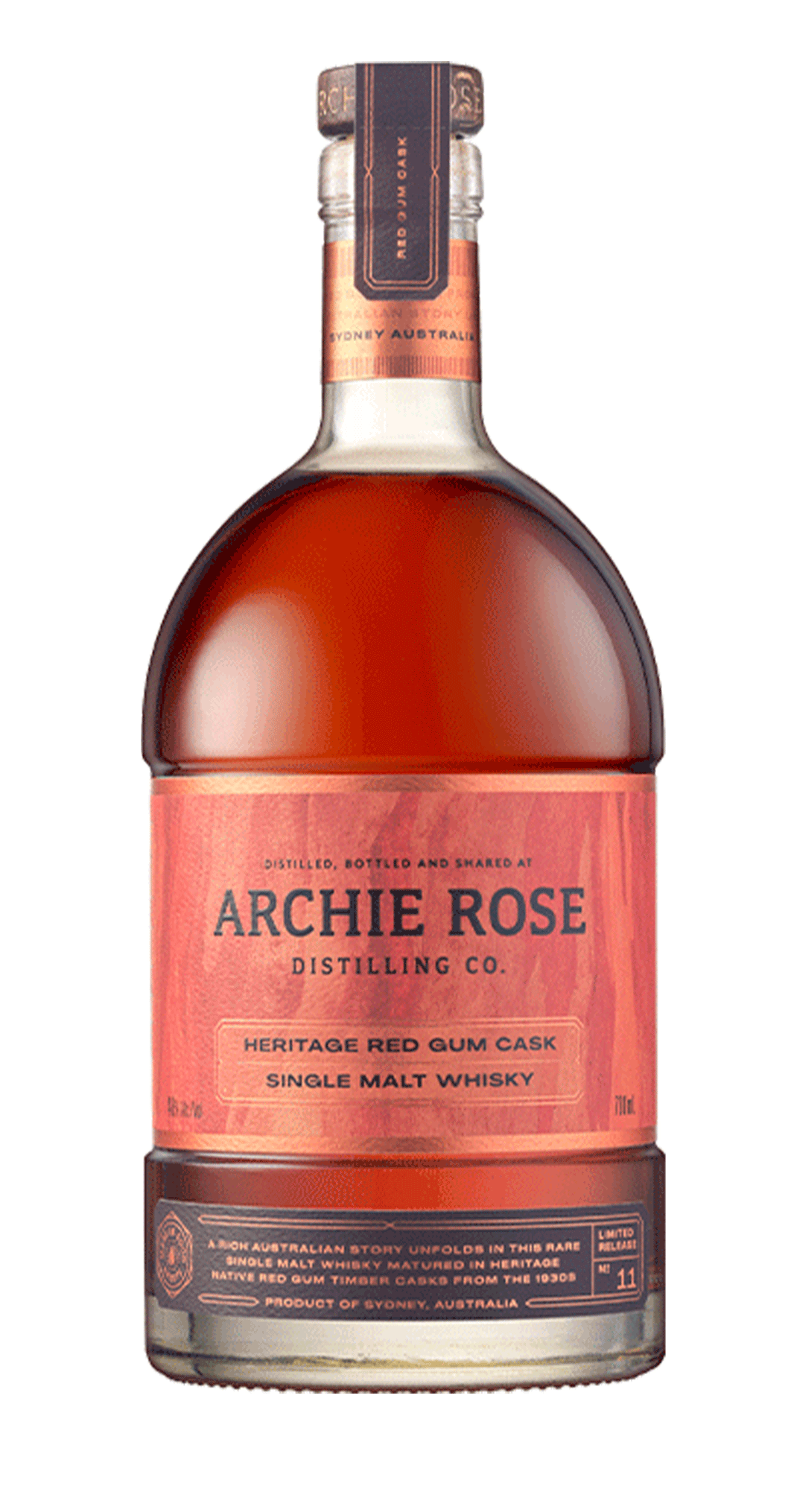 Heritage Red Gum Cask Single Malt Whisky