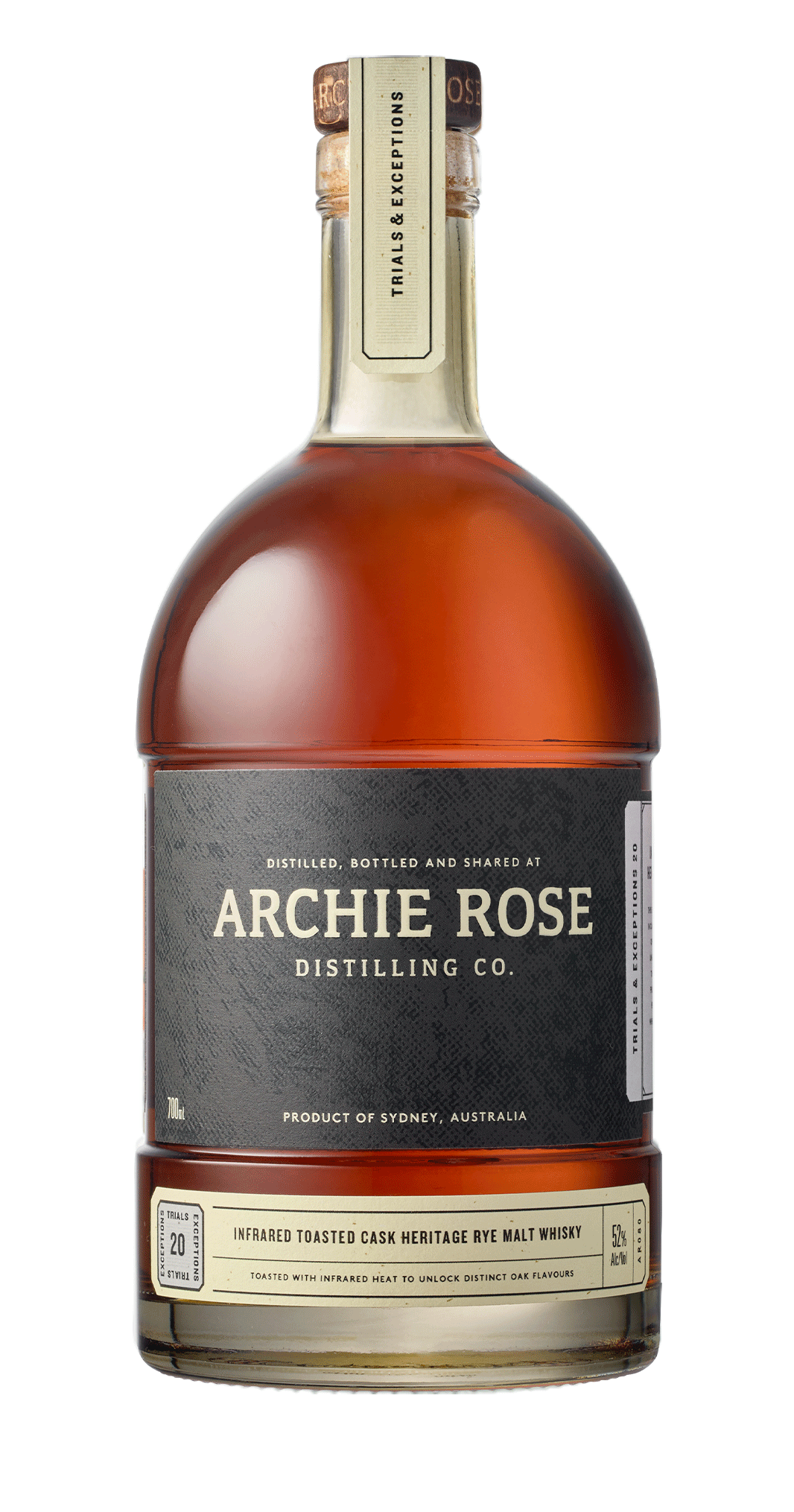 Infrared Toasted Cask Heritage Rye Malt Whisky