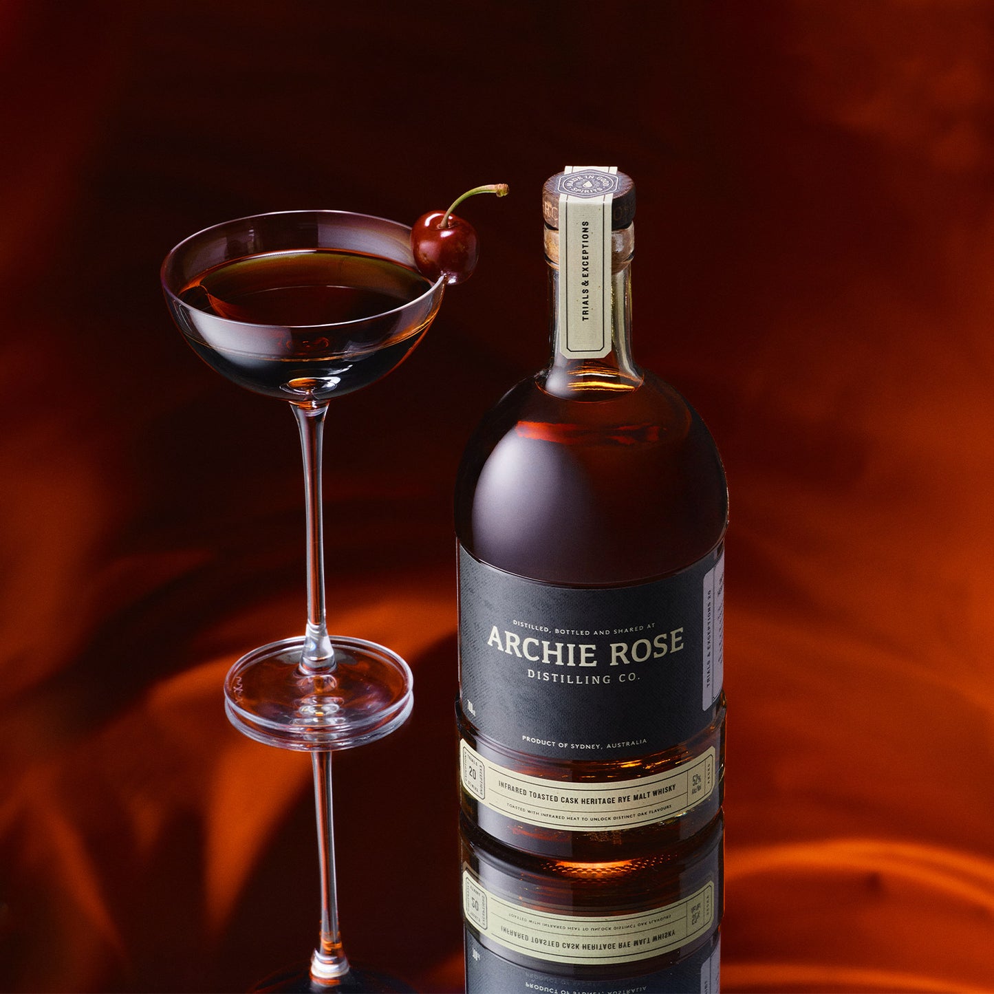 Infrared Toasted Cask Heritage Rye Malt Whisky