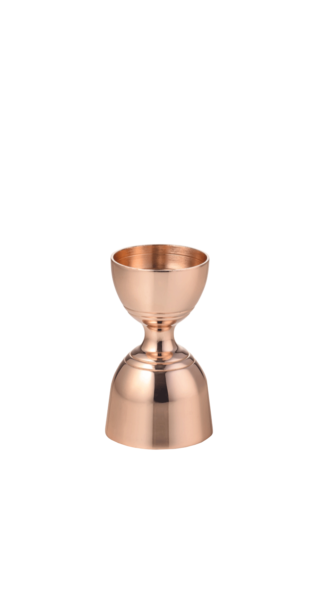Graduated Copper Bell Jigger