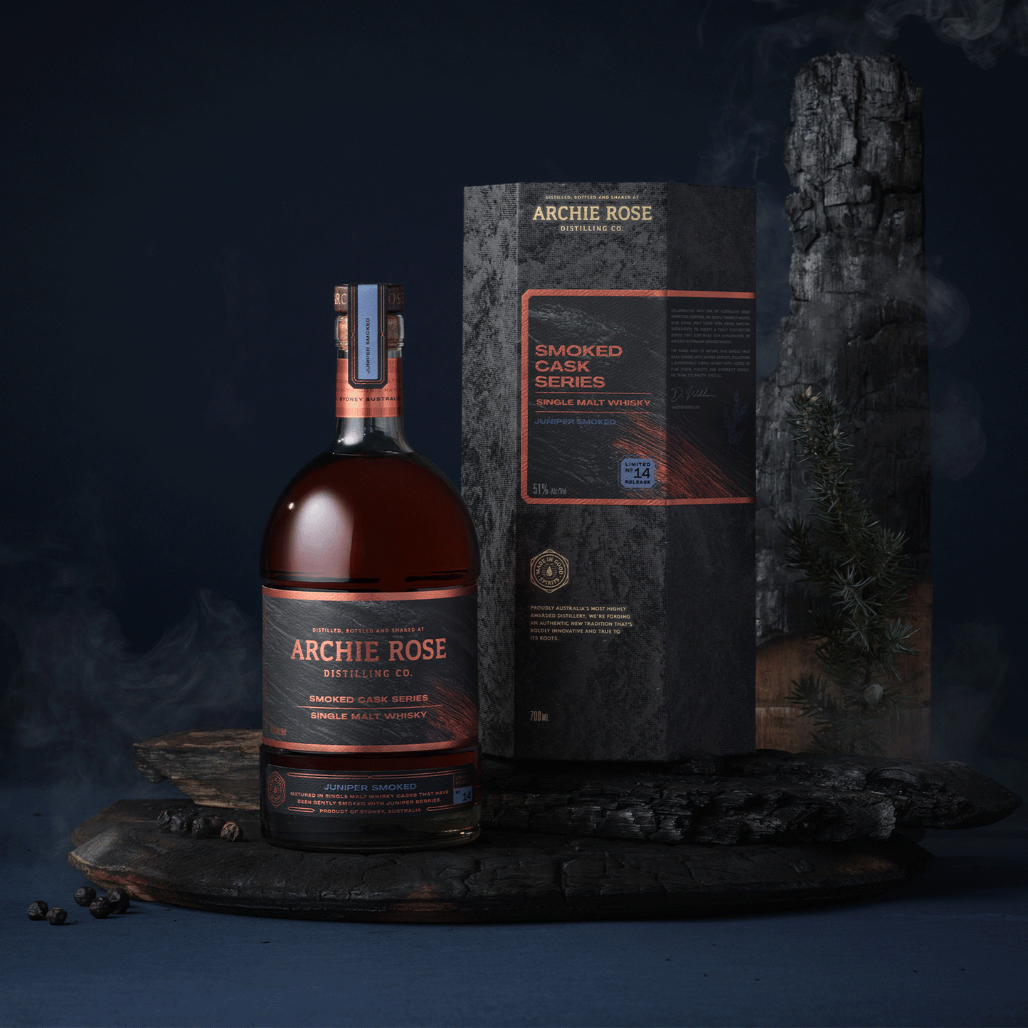 Juniper Smoked Cask Single Malt Whisky