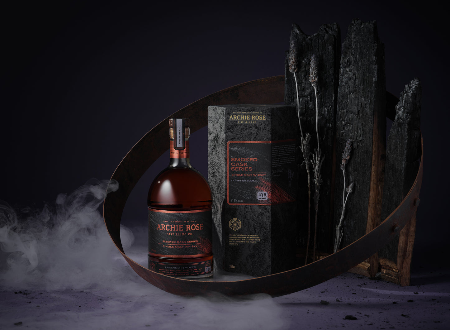 Lavender Smoked Cask Single Malt Whisky