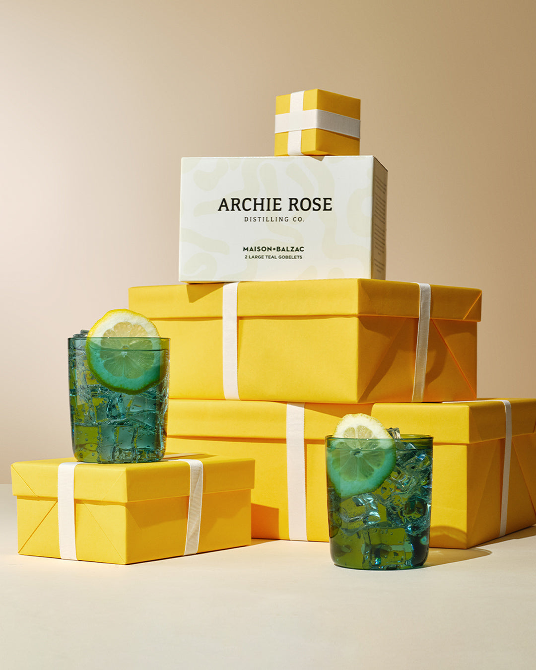 Maison Balzac Teal Gobelets