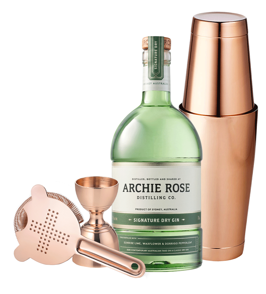 Copper Cocktail Set - Gin