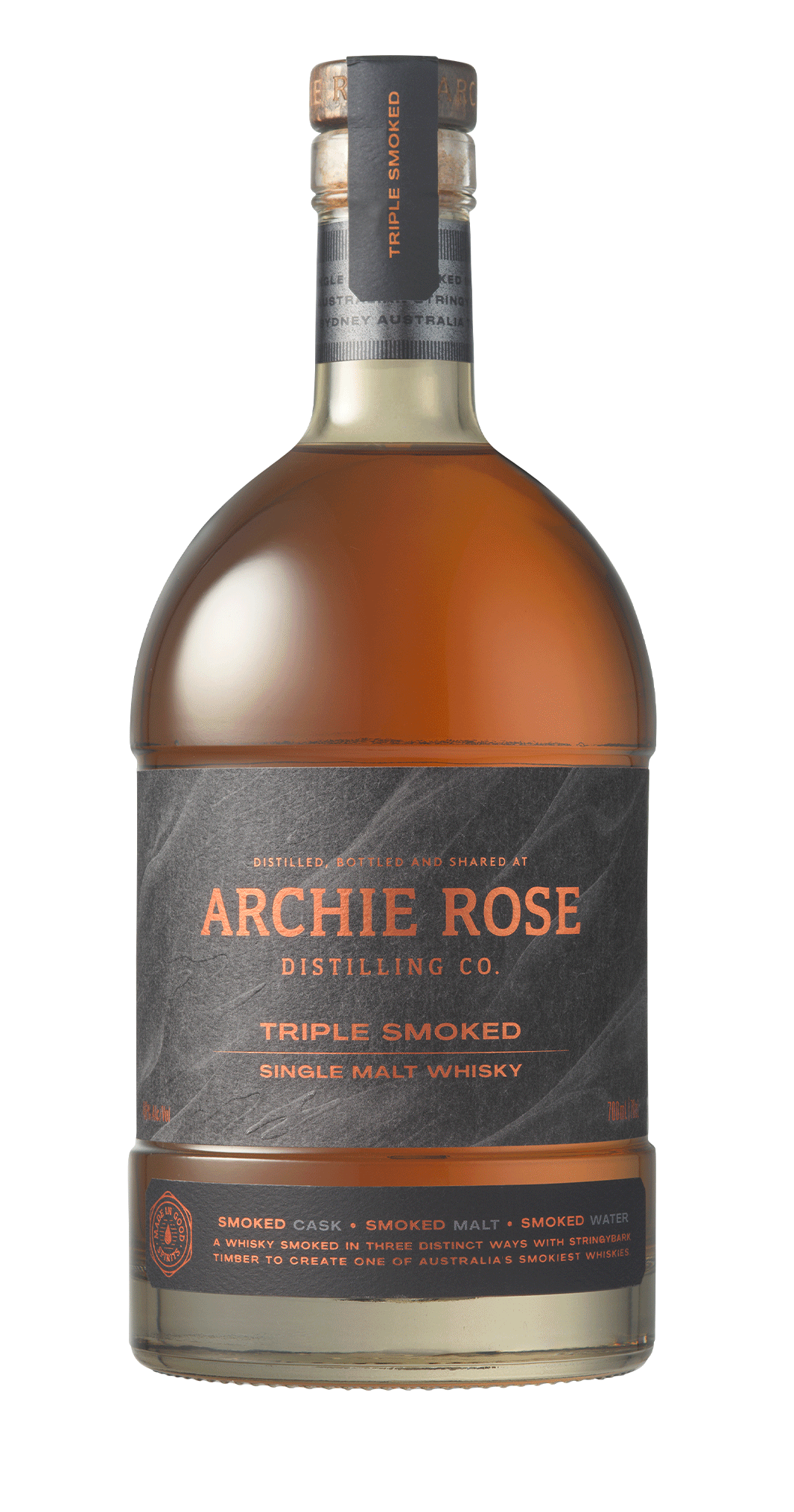 Triple Smoked Single Malt Whisky