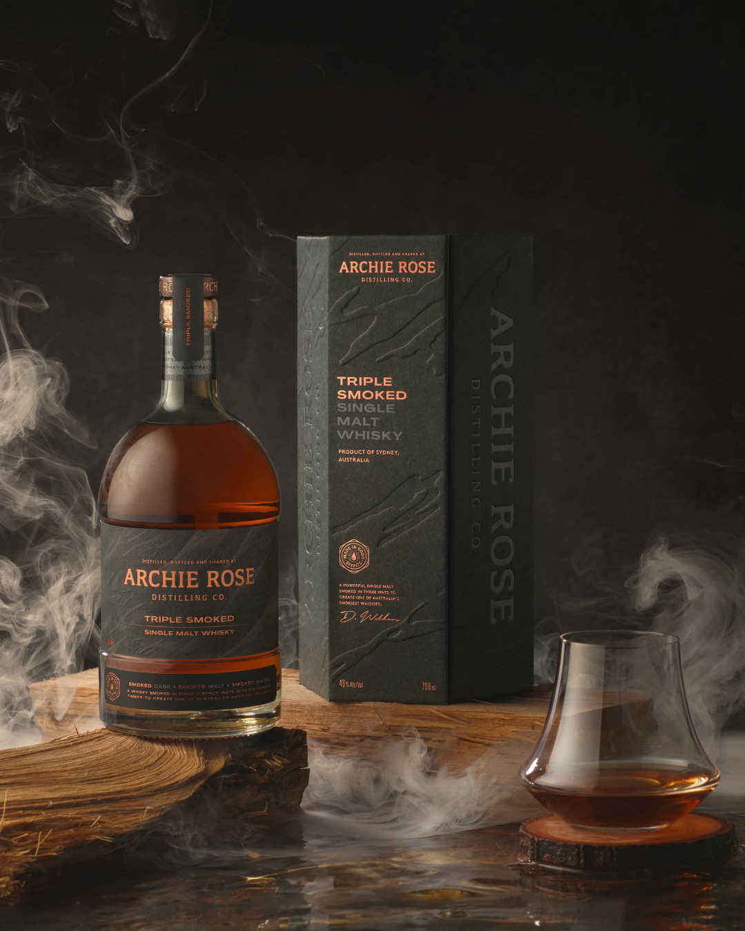 Triple Smoked Single Malt Whisky