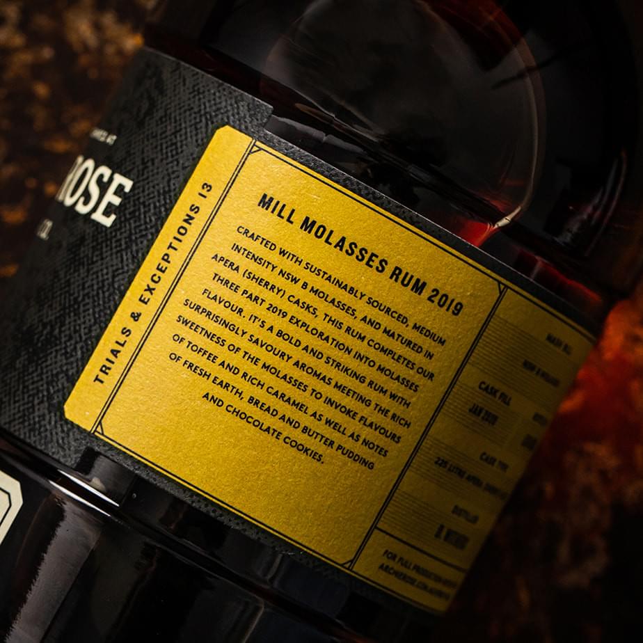 Mill Molasses Rum 2019